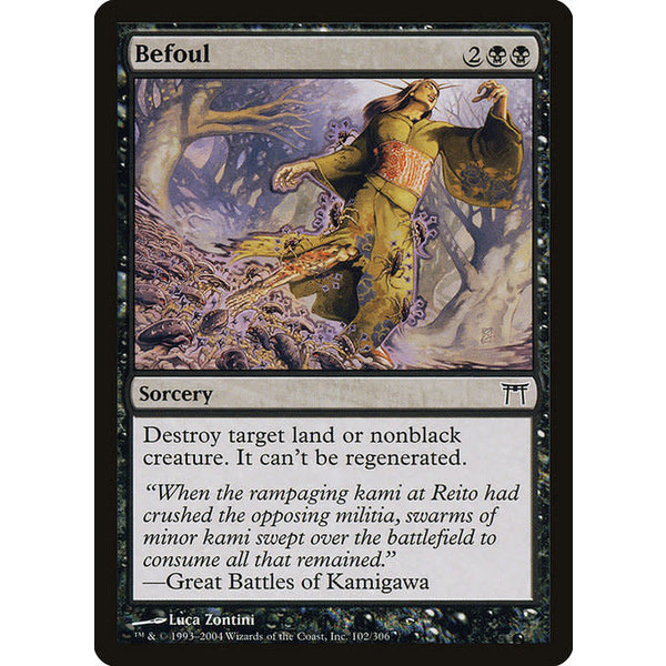 Magic: The Gathering Befoul (102) Damaged