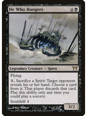 Magic: The Gathering He Who Hungers (114) Damaged