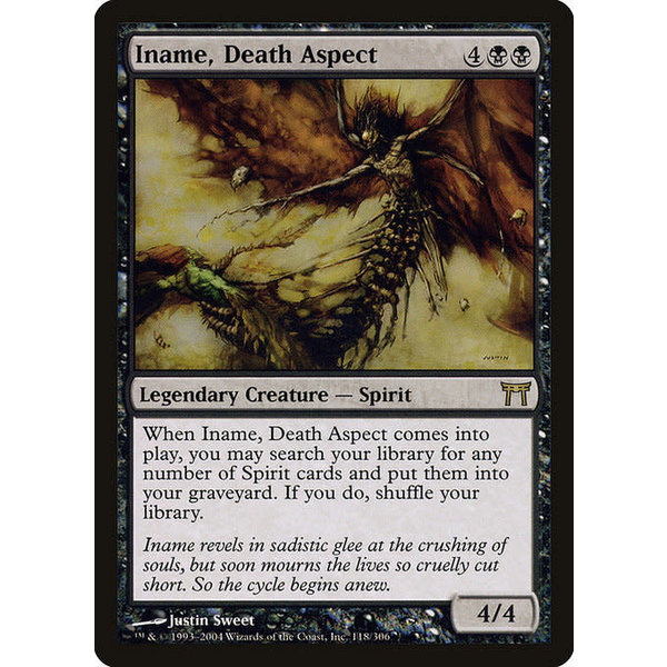 Magic: The Gathering Iname, Death Aspect (118) Damaged