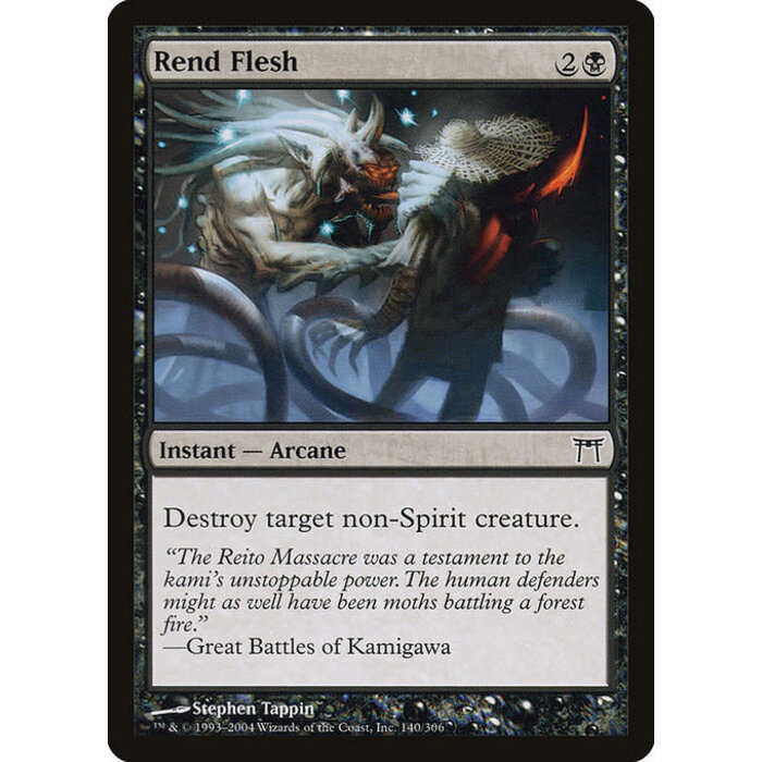 Magic: The Gathering Rend Flesh (140) Heavily Played