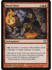 Magic: The Gathering Blood Rites (159) Moderately Played Foil