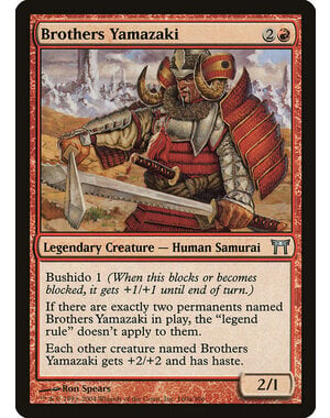 Magic: The Gathering Brothers Yamazaki (160a Sword) (160a) Moderately Played