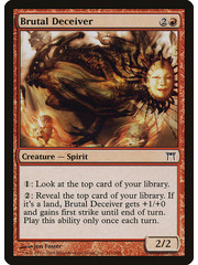 Magic: The Gathering Brutal Deceiver (161) Moderately Played