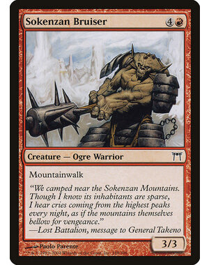 Magic: The Gathering Sokenzan Bruiser (188) Heavily Played