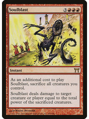 Magic: The Gathering Soulblast (190) Heavily Played Foil