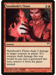 Magic: The Gathering Yamabushi's Flame (198) Damaged