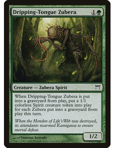 Magic: The Gathering Dripping-Tongue Zubera (206) Damaged