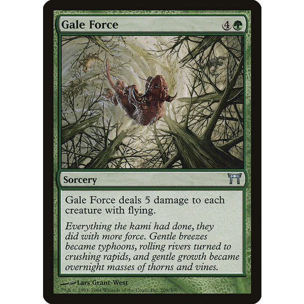 Magic: The Gathering Gale Force (209) Damaged