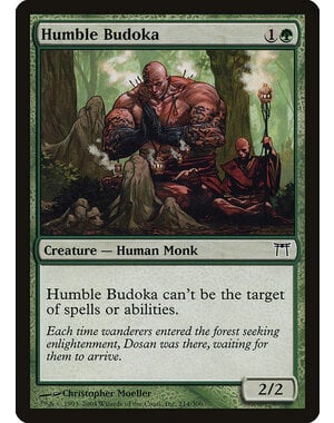 Magic: The Gathering Humble Budoka (214) Heavily Played