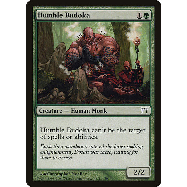 Magic: The Gathering Humble Budoka (214) Heavily Played