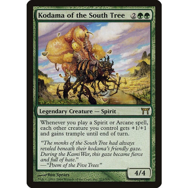 Magic: The Gathering Kodama of the South Tree (223) Heavily Played