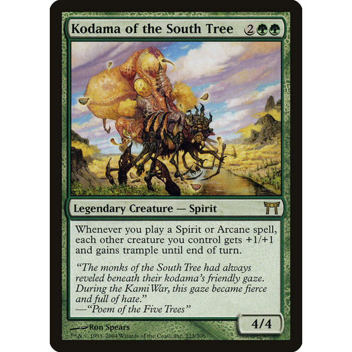 Magic: The Gathering Kodama of the South Tree (223) Heavily Played