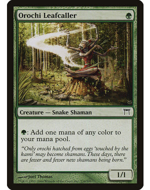 Magic: The Gathering Orochi Leafcaller (234) Lightly Played Foil