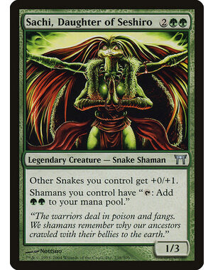 Magic: The Gathering Sachi, Daughter of Seshiro (238) Heavily Played