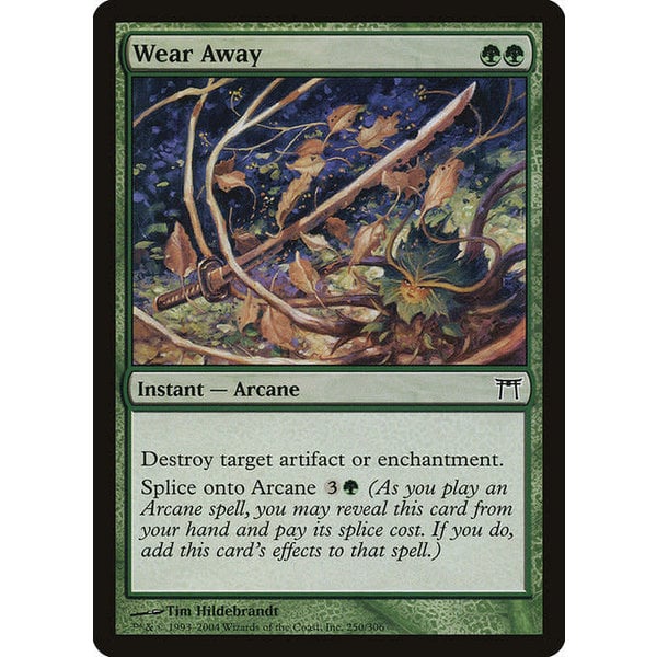 Magic: The Gathering Wear Away (250) Damaged