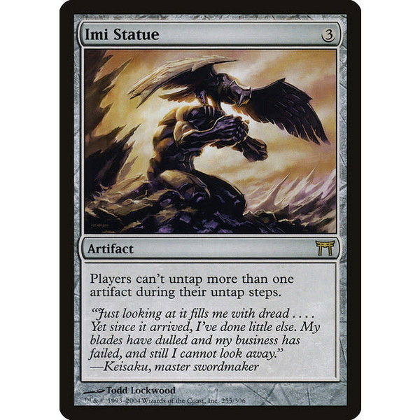 Magic: The Gathering Imi Statue (255) Heavily Played