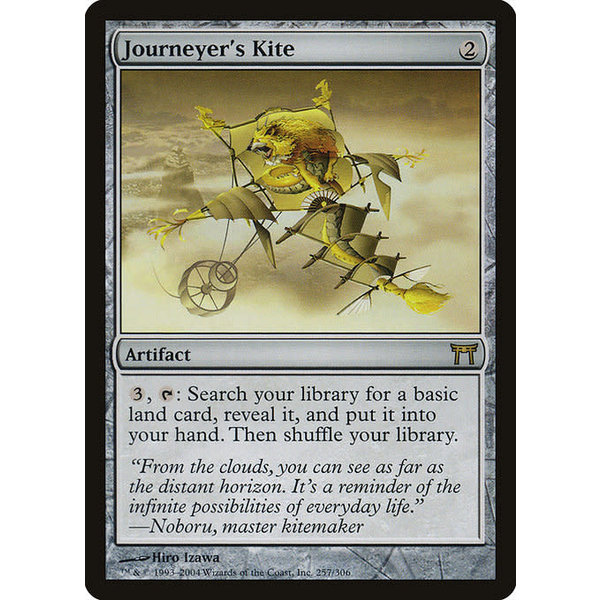 Magic: The Gathering Journeyer's Kite (257) Heavily Played