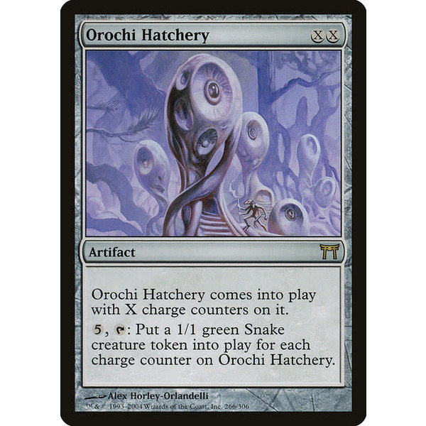 Magic: The Gathering Orochi Hatchery (266) Heavily Played