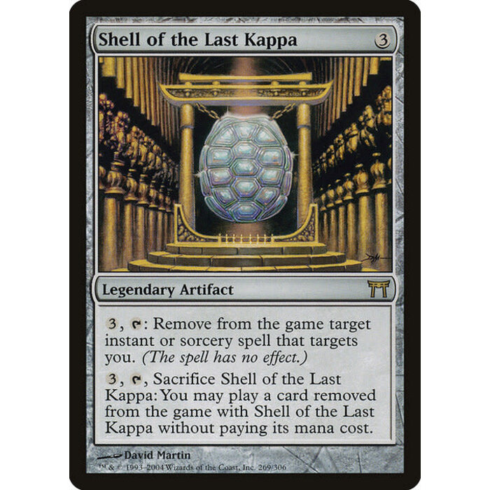 Magic: The Gathering Shell of the Last Kappa (269) Heavily Played