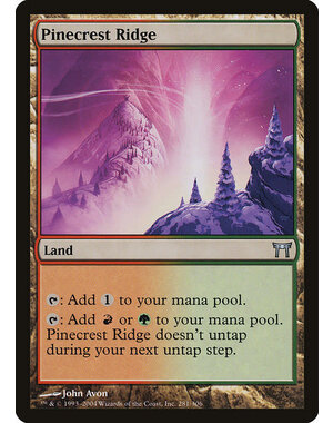 Magic: The Gathering Pinecrest Ridge (281) Moderately Played