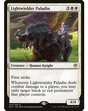 Magic: The Gathering Lightwielder Paladin (014) Lightly Played