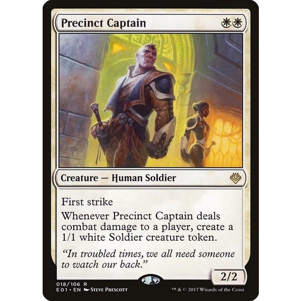 Magic: The Gathering Precinct Captain (018) Moderately Played