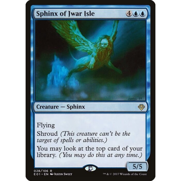 Magic: The Gathering Sphinx of Jwar Isle (028) Lightly Played