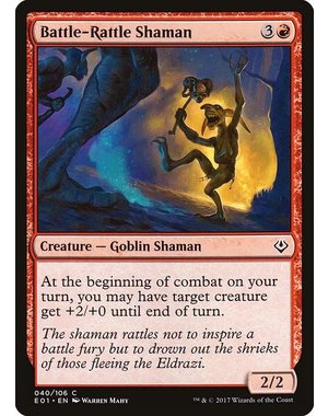 Magic: The Gathering Battle-Rattle Shaman (040) Lightly Played