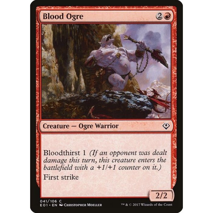 Magic: The Gathering Blood Ogre (041) Lightly Played