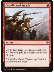 Magic: The Gathering Coordinated Assault (045) Lightly Played