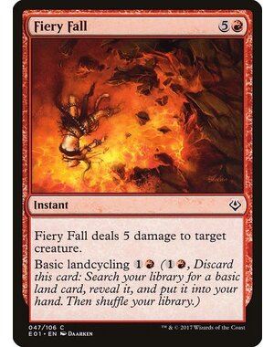 Magic: The Gathering Fiery Fall (047) Lightly Played