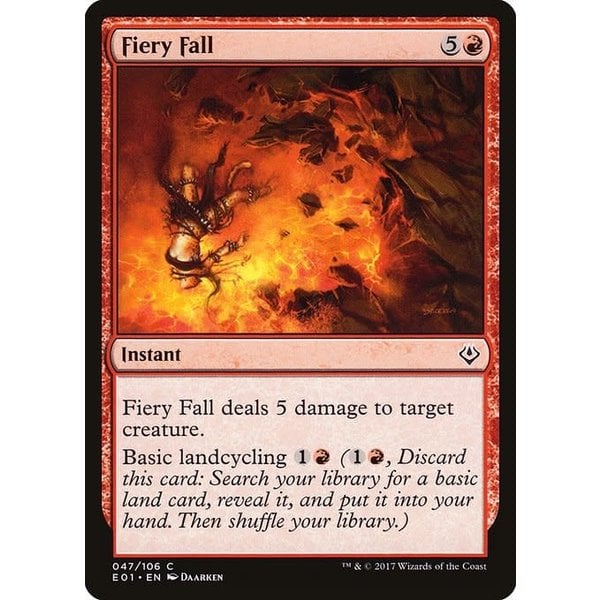 Magic: The Gathering Fiery Fall (047) Lightly Played