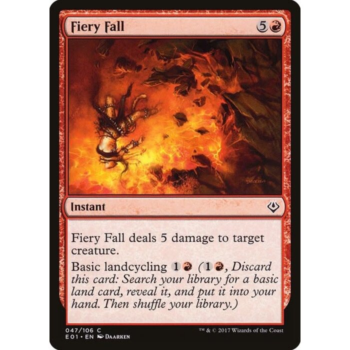 Magic: The Gathering Fiery Fall (047) Lightly Played