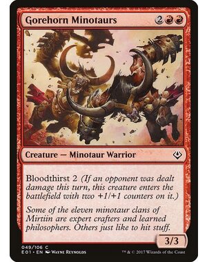 Magic: The Gathering Gorehorn Minotaurs (049) Lightly Played