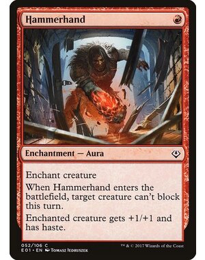 Magic: The Gathering Hammerhand (052) Lightly Played