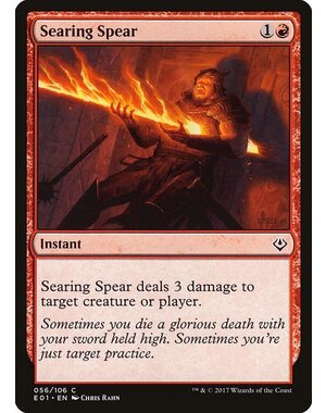 Magic: The Gathering Searing Spear (056) Lightly Played