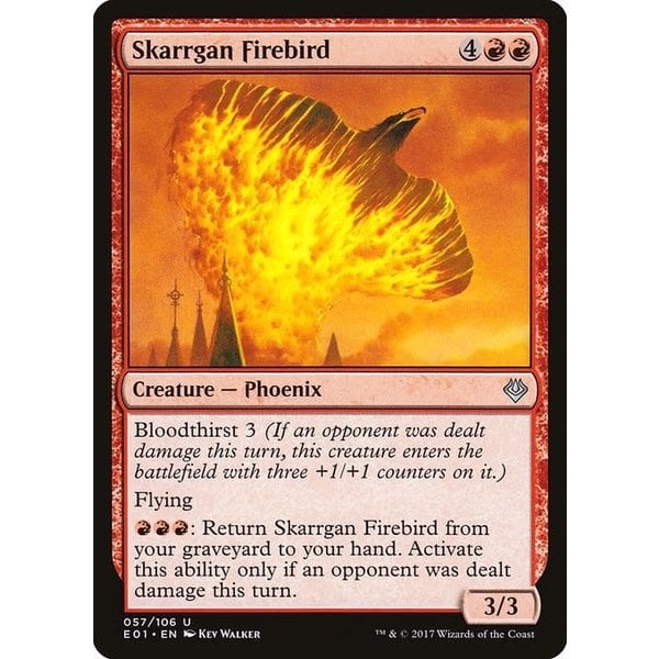 Magic: The Gathering Skarrgan Firebird (057) Lightly Played