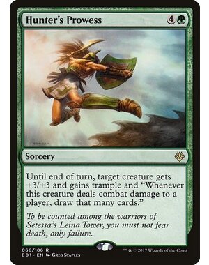 Magic: The Gathering Hunter's Prowess (066) Moderately Played