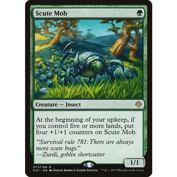 Magic: The Gathering Scute Mob (073) Moderately Played