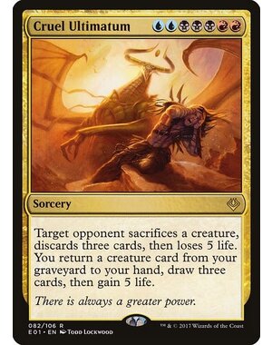 Magic: The Gathering Cruel Ultimatum (082) Moderately Played