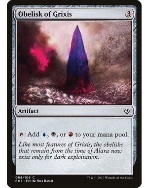 Magic: The Gathering Obelisk of Grixis (088) Moderately Played
