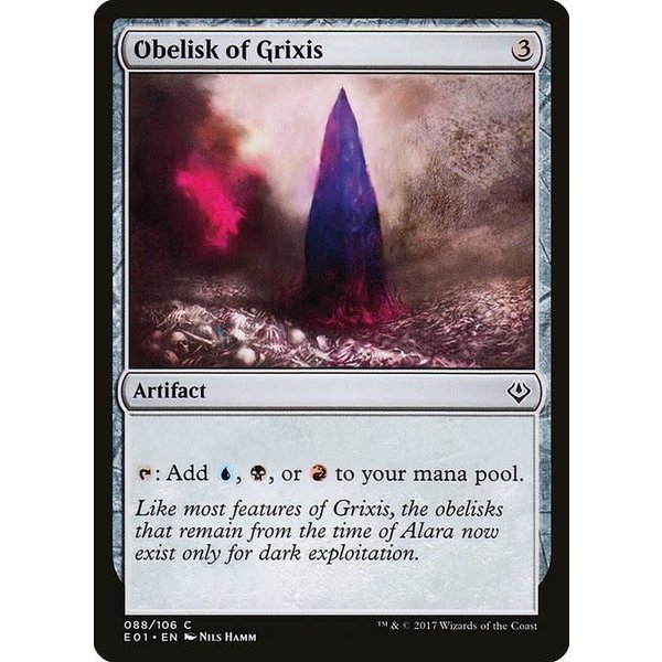 Magic: The Gathering Obelisk of Grixis (088) Moderately Played