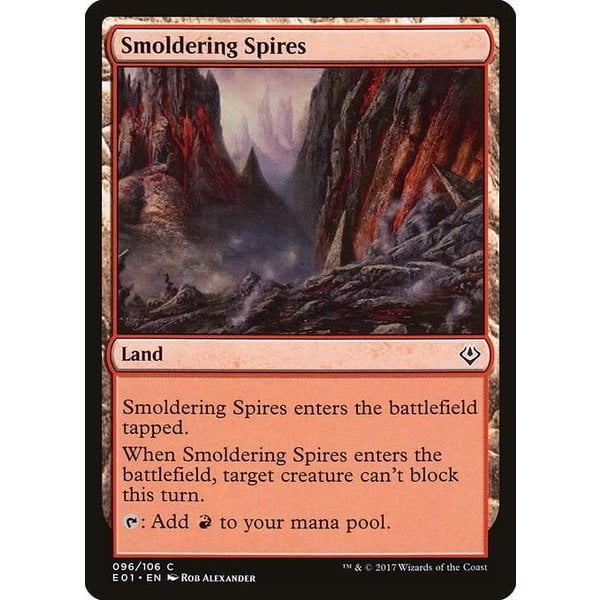 Magic: The Gathering Smoldering Spires (096) Lightly Played