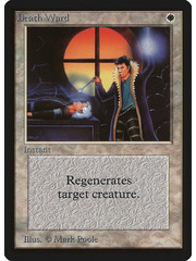Magic: The Gathering Death Ward (018) Heavily Played