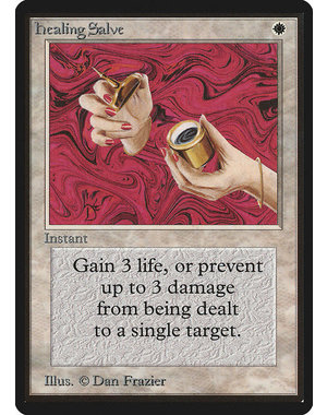 Magic: The Gathering Healing Salve (023) Damaged