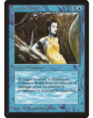 Magic: The Gathering Creature Bond (056) Heavily Played