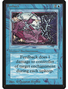Magic: The Gathering Feedback (058) Heavily Played