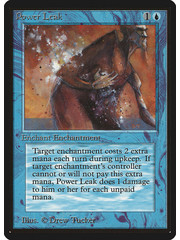 Magic: The Gathering Power Leak (072) Heavily Played