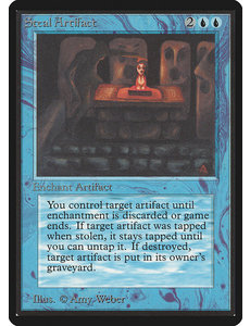 Magic: The Gathering Steal Artifact (082) Damaged