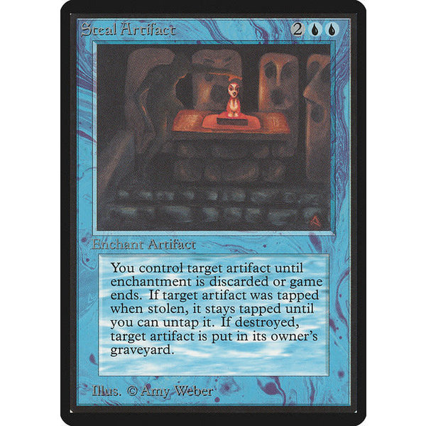 Magic: The Gathering Steal Artifact (082) Damaged